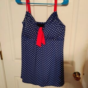 One piece bathing suit